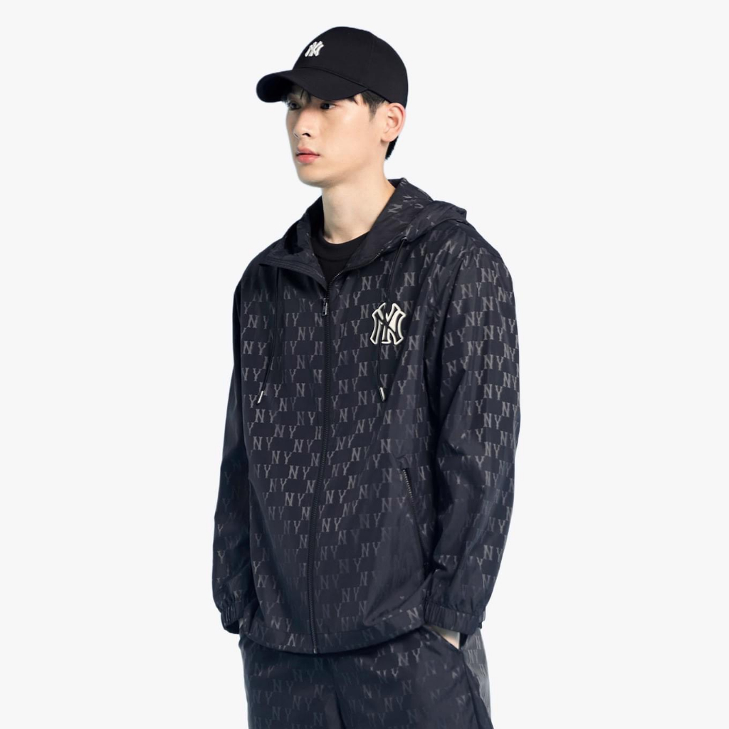 Áo Khoác Gió Unisex M.L.B 4 Màu Hot Phong Cách Càn Quốc Cho Mùa Đông Năng Động Cho Giới Trẻ