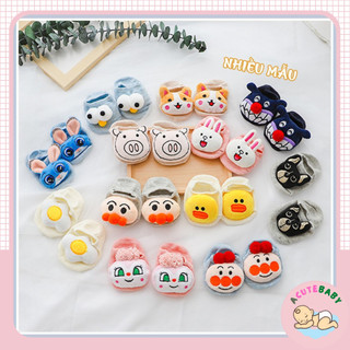 Tất hình thú 3D Baby gắn thú nhồi bông chống trơn trượt cho bé 0-2 tuổi - VUBABY
