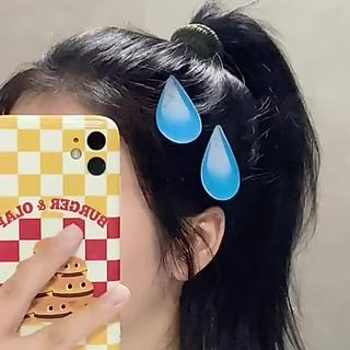 Kẹp Tóc Dễ Thương Emoji Hoạt Hình Phụ Kiện phong cách Hàn Quốc Thời Trang Cho Nữ, Kẹp Tóc cảm xúc Emoji dễ thương