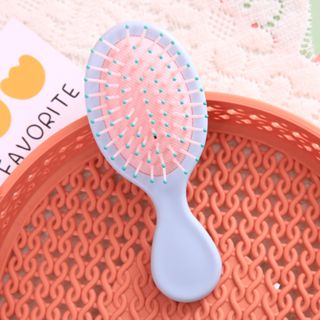 💖Lược Chải Tóc Mini Thiết Kế Đệm Khí Dễ Thương Tiện Dụng