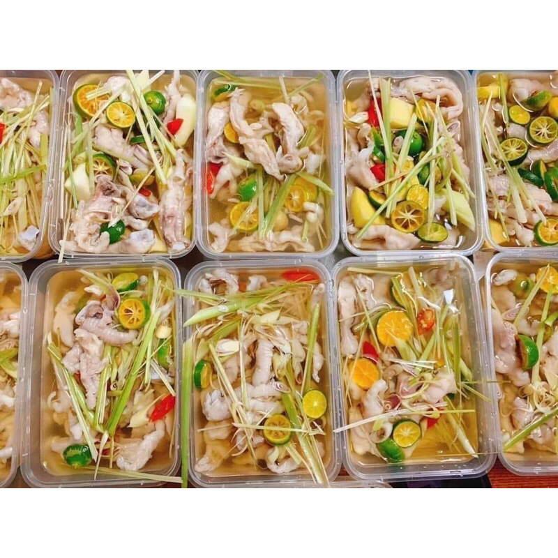 Chân gà xả tắc