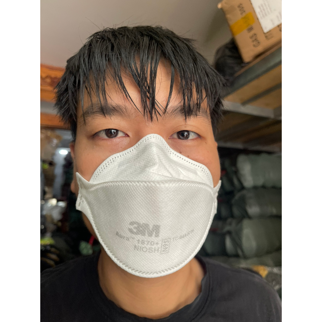 ( HÀNG CHÍNH HÃNG ) 3M 1870 - KHẨU TRANG LỌC BỤI BẢO VỆ HÔ HẤP CÓ THỂ DÙNG TRONG Y TẾ 3M™ AURA™ 1870+, N95