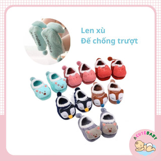 Vớ cho bé Giầy tất lông chuột có đế chống trượt