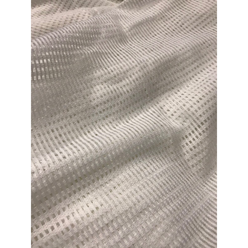 Vải ren lưới màu trắng đẹp sang may đầm váy, áo kiểu thiết kế thời trang