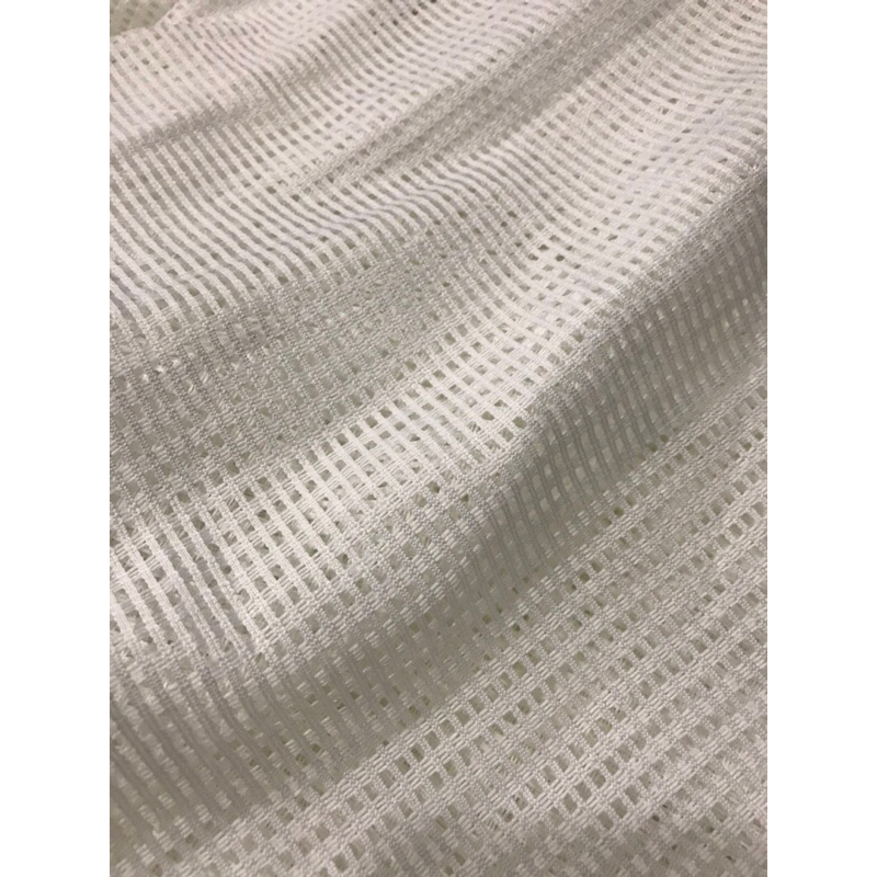 Vải ren lưới màu trắng đẹp sang may đầm váy, áo kiểu thiết kế thời trang