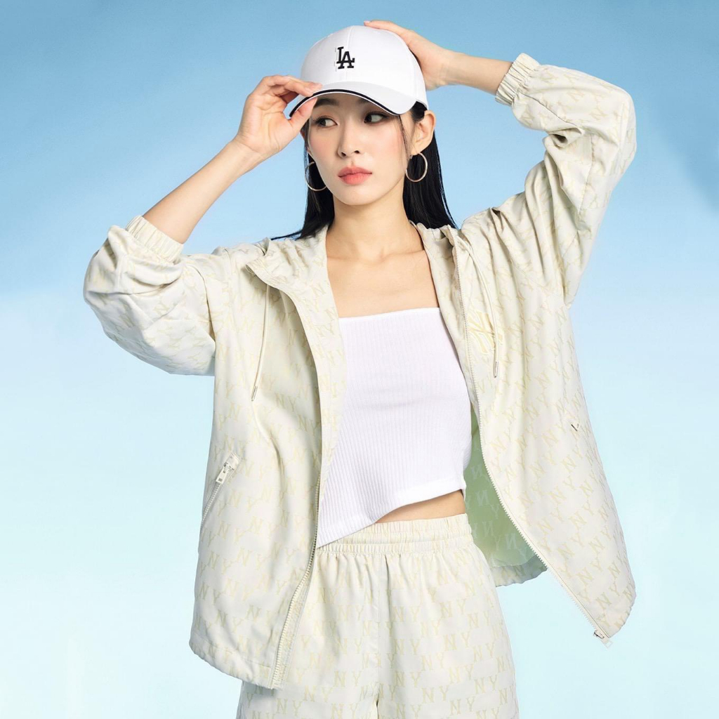 Áo Khoác Gió Unisex M.L.B 4 Màu Hot Phong Cách Càn Quốc Cho Mùa Đông Năng Động Cho Giới Trẻ