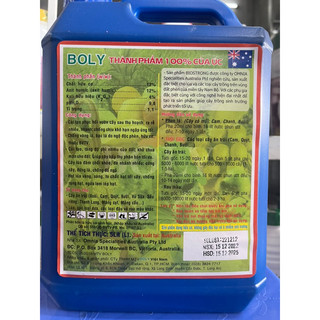 BOLY - Phân bón lá BIOSTRONG (can 5 lít)