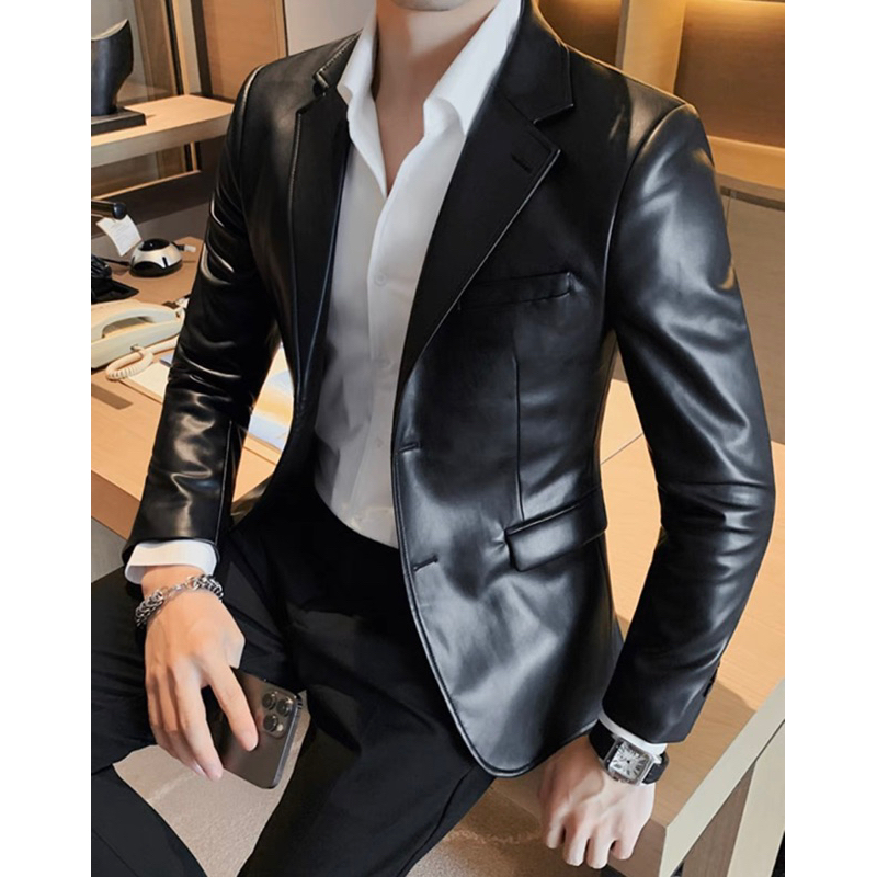 Áo vest da nam mềm