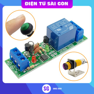 Module kích hoạt relay bằng nút nhấn, cảm biến JK06B-V2.0