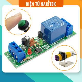 Module kích hoạt relay bằng nút nhấn, cảm biến JK06B-V2.0