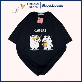 Áo Thun Nam Nữ Unisex Cổ Tròn Áo Phông Cotton Co Giãn Thoáng Mát Hot Trend Local Brand Mẫu Cheer