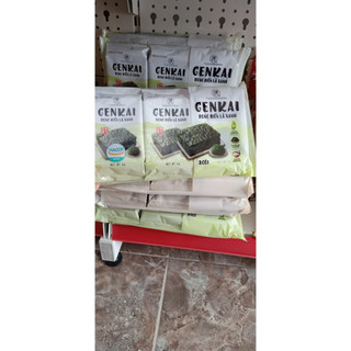 Combo 9 Gói Rong Biển ăn liền GENKAI  (3 Lốc x3 gói/lốc * 4gr/gói) - sản xuất tại Hàn Quốc