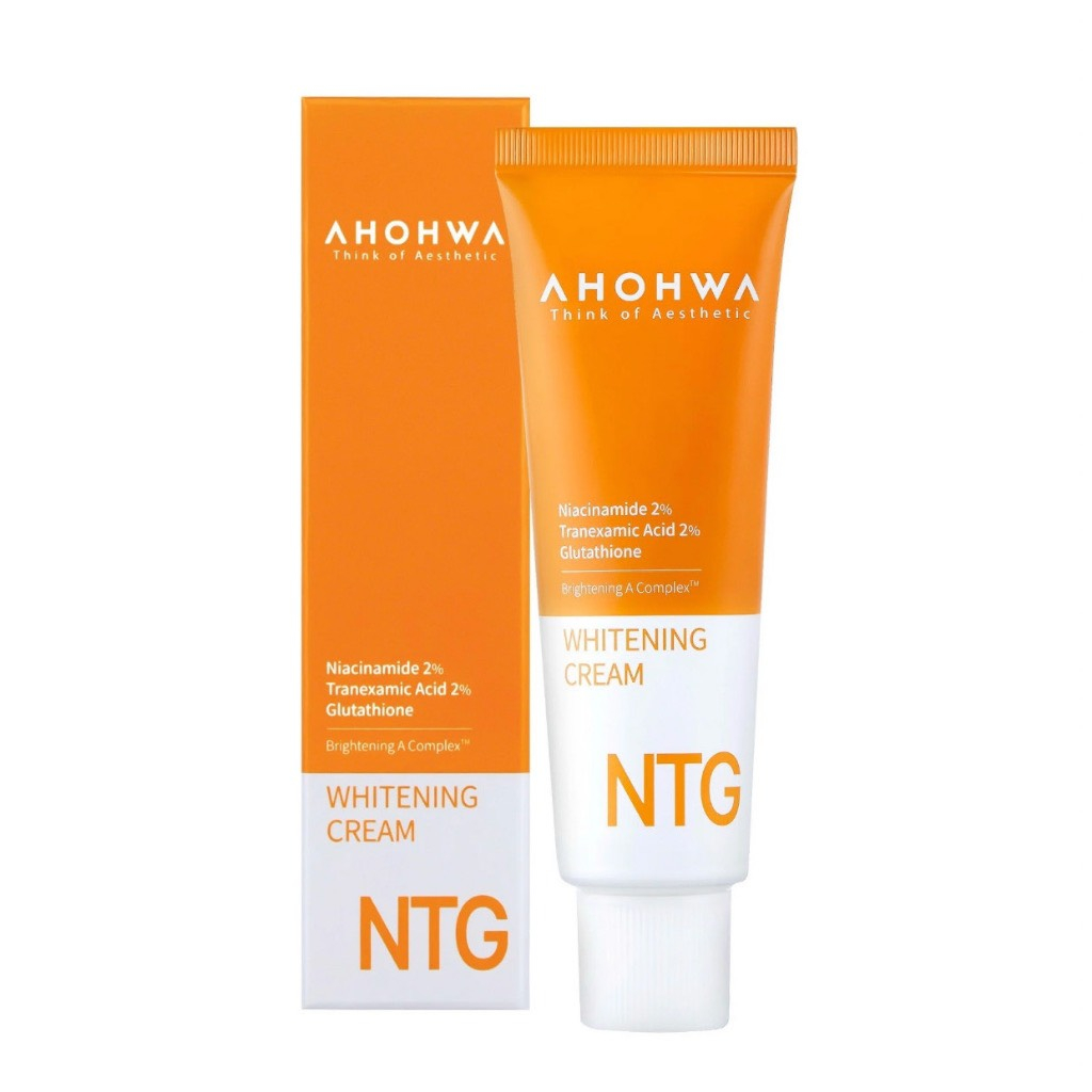Kem NTG Dưỡng Trắng Da , Giảm Sạm, Tàn Nhang, Xóa Nhăn Ahohwa Whitening Cream 50g