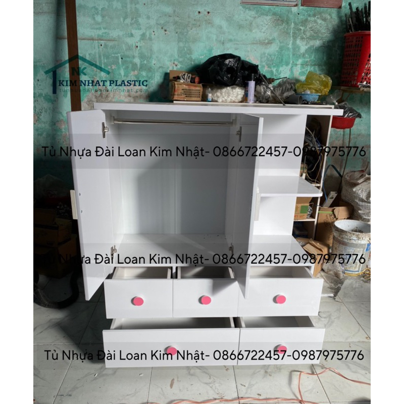 Tủ quần áo nhựa đài loan siêu đẹp freeship tphcm
