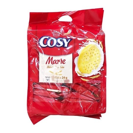 Bánh Quy Sữa Cosy Marie Gói 528g (24 gói x 24g)