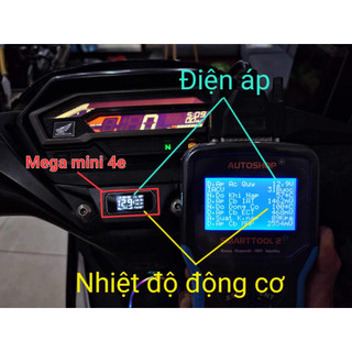 Đồng hồ đo Mega mini 4 ( seri 4E) - H2LED