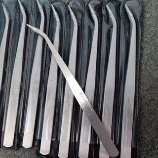 10 chiếc nhíp gắp chỉ  cong , thẳng