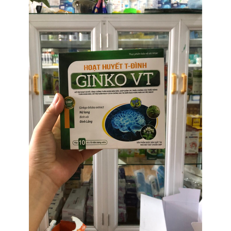 hoạt huyết tiền đình ginkgo vt