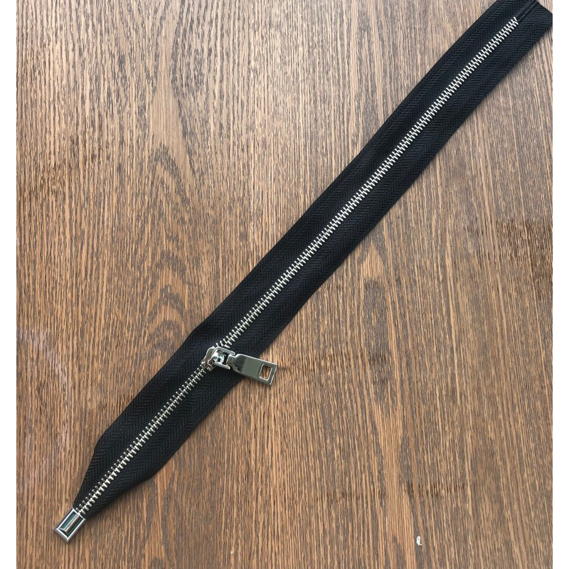 Dây kéo Răng 5 , răng bạc mờ, 40cm