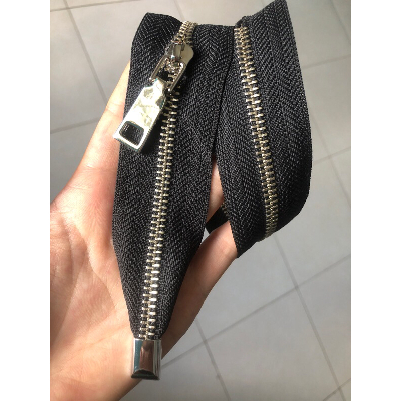 Dây kéo Răng 5 , răng bạc mờ, 40cm