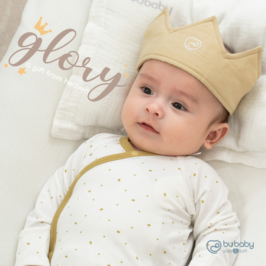 BU BABY- Bộ dài tay cài chéo Bambus 0m-6m