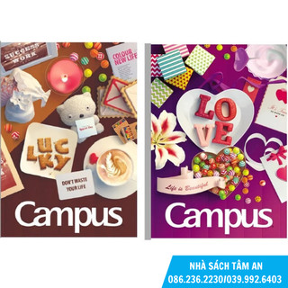 Vở campus Gift 120tr/ Sneaker 80tr/ giấy láng mịn