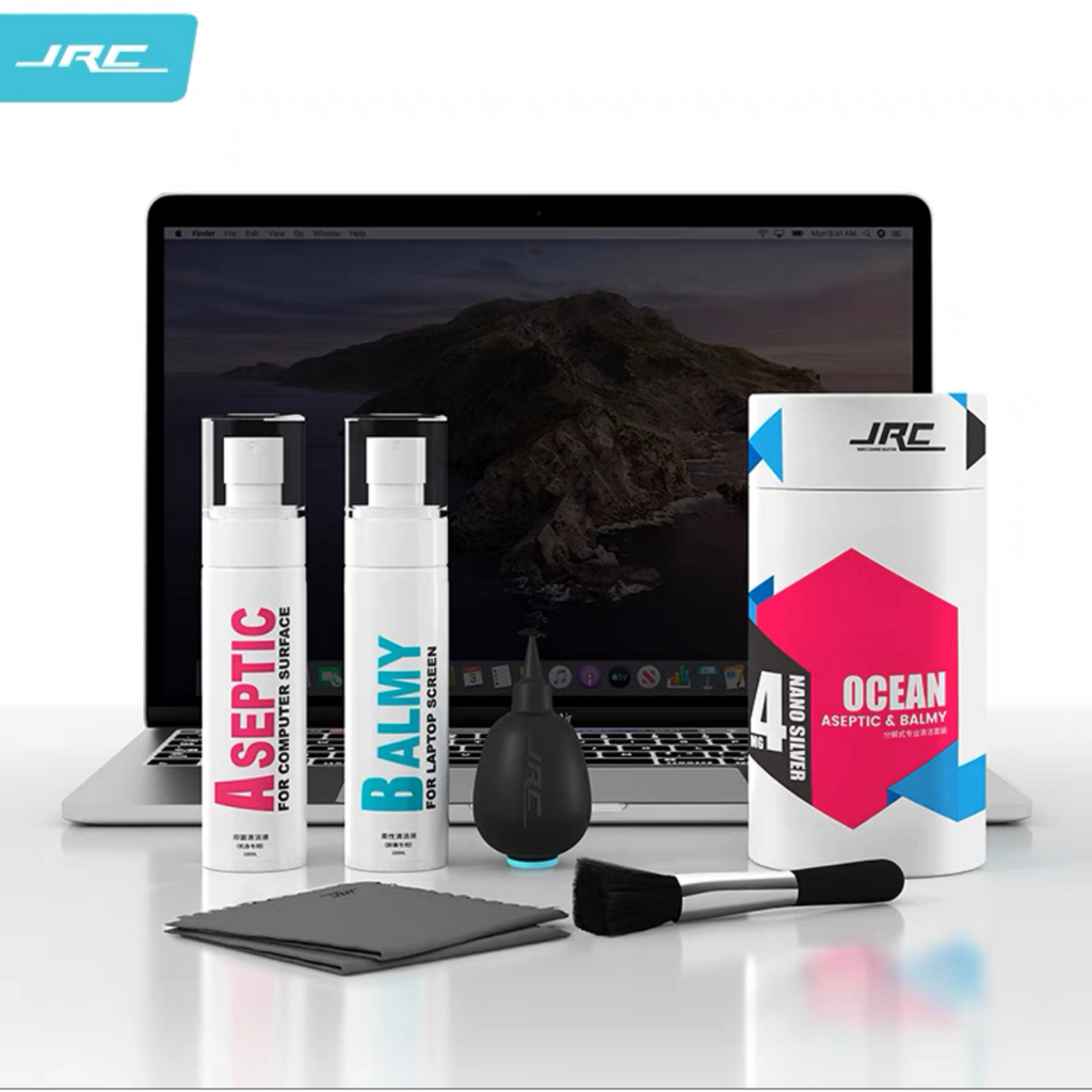 Bộ Vệ Sinh Ống Kính - Lens Máy Quay, Màn Hình Macbook/Laptop JRC 6-in-1 Ocean Aseptic & Balmy