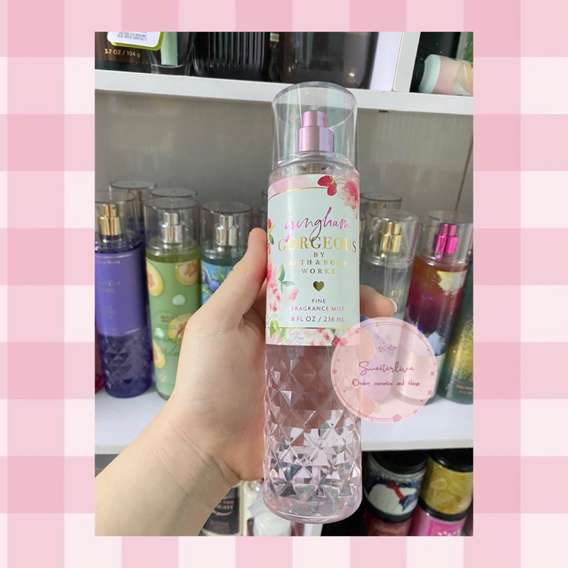 Body mist Gingham Gorgeous  - Xịt thơm toàn thân BATH & BODY WORKS