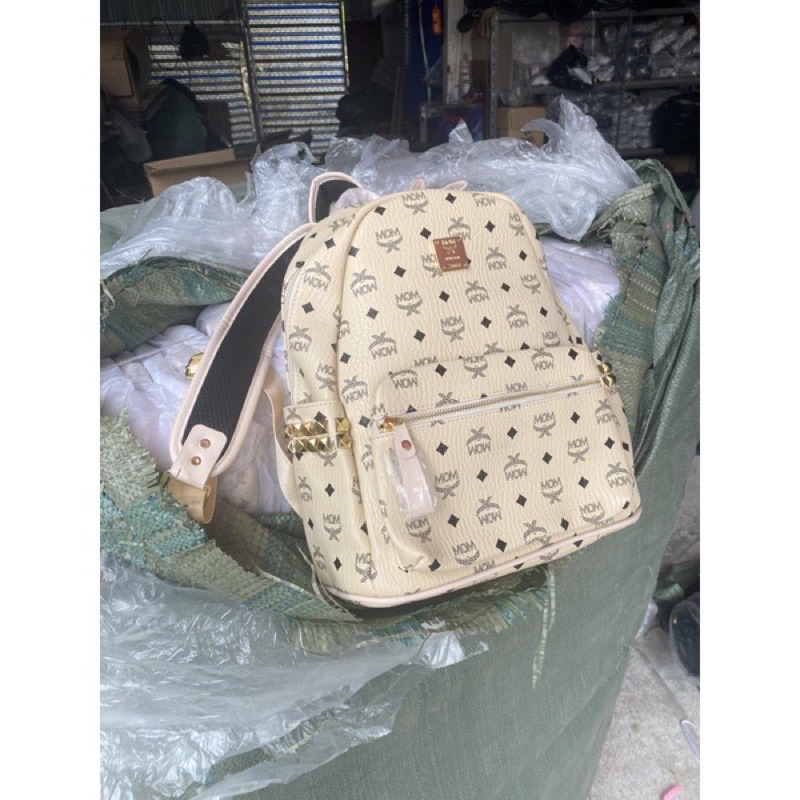 Balo Nam Nữ Qc M.cmm Size 41 Kèm Cún Quai Bản To