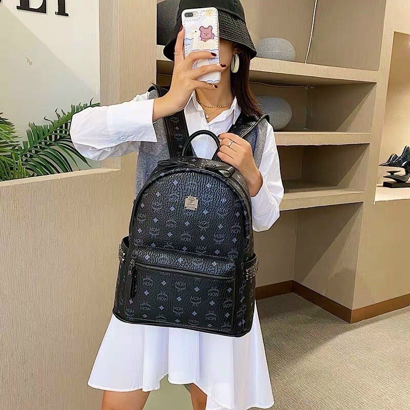 Balo Nam Nữ Qc M.cmm Size 41 Kèm Cún Quai Bản To