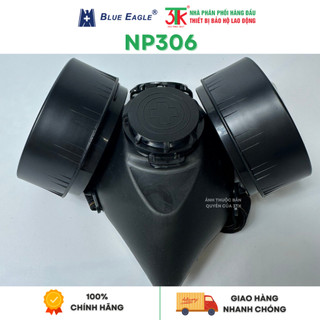 Mặt nạ phòng độc Blue Eagle NP306 đi kèm 2 phin lọc RC203