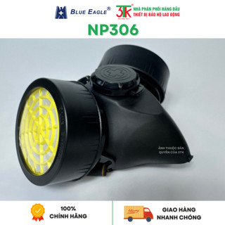 Mặt nạ phòng độc Blue Eagle NP306 đi kèm 2 phin lọc RC203