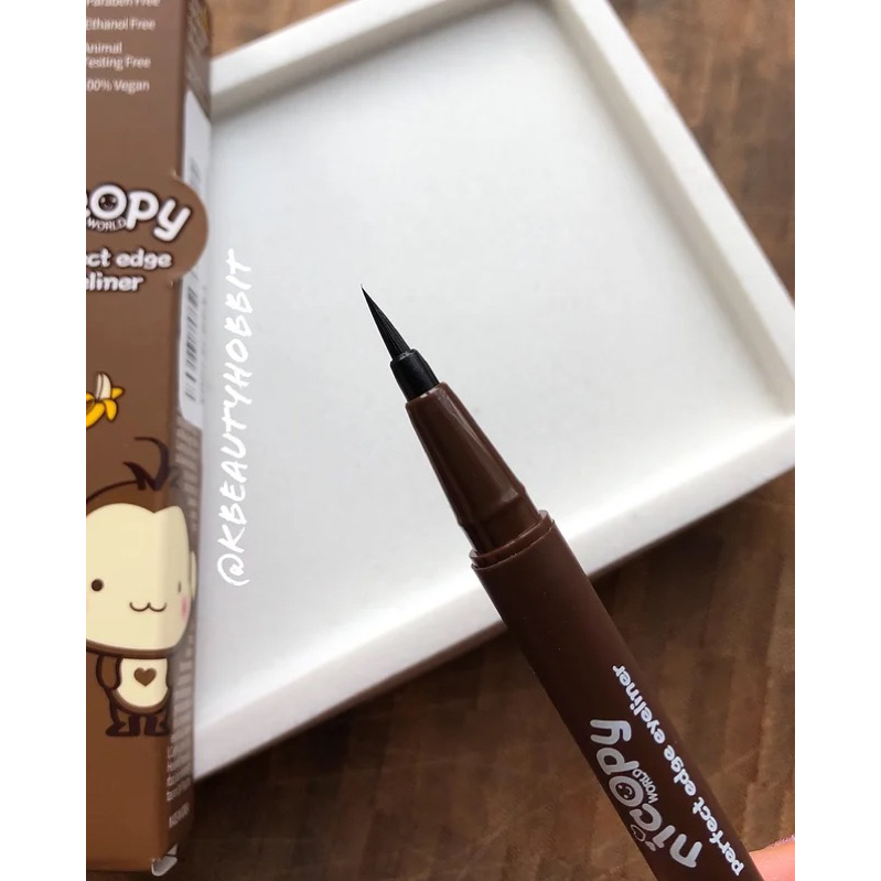 Kẻ Mắt Nicopy Perfect Edge Eyeliner