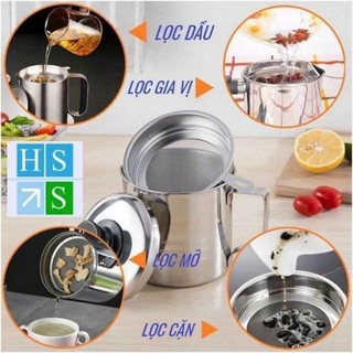 CA LỌC DẦU ĂN INOX