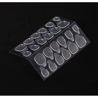 miếng dán móng ,set 20 tờ  keo silicon dán móng nailbox, tờ 24 miếng dán