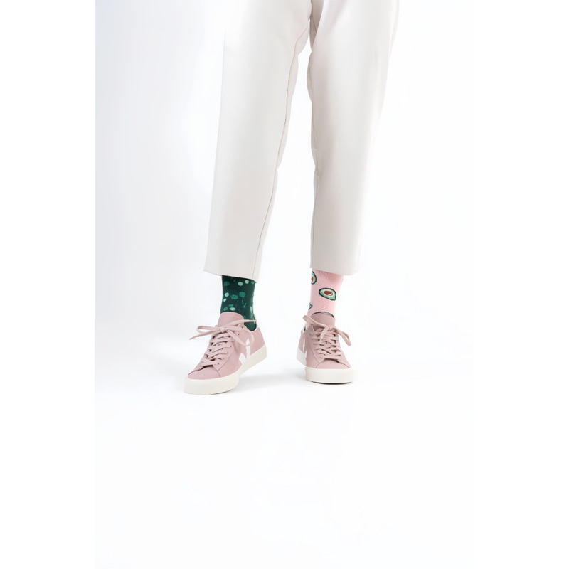 Vớ Họa Tiết Trái Bơ 80% Cotton
