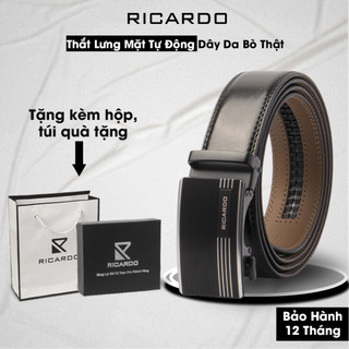 Thắt Lưng Nam Khóa Tự Động Da Bò Cao Cấp, Dây Lưng Nam Da Bò Khóa Lăn Mặt Hợp Kim Siêu Bền Đẹp  - T209