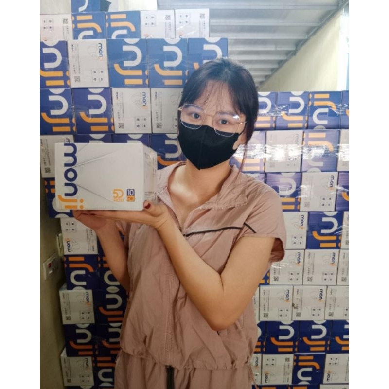 Thùng 100 chiếc Khẩu trang 5D