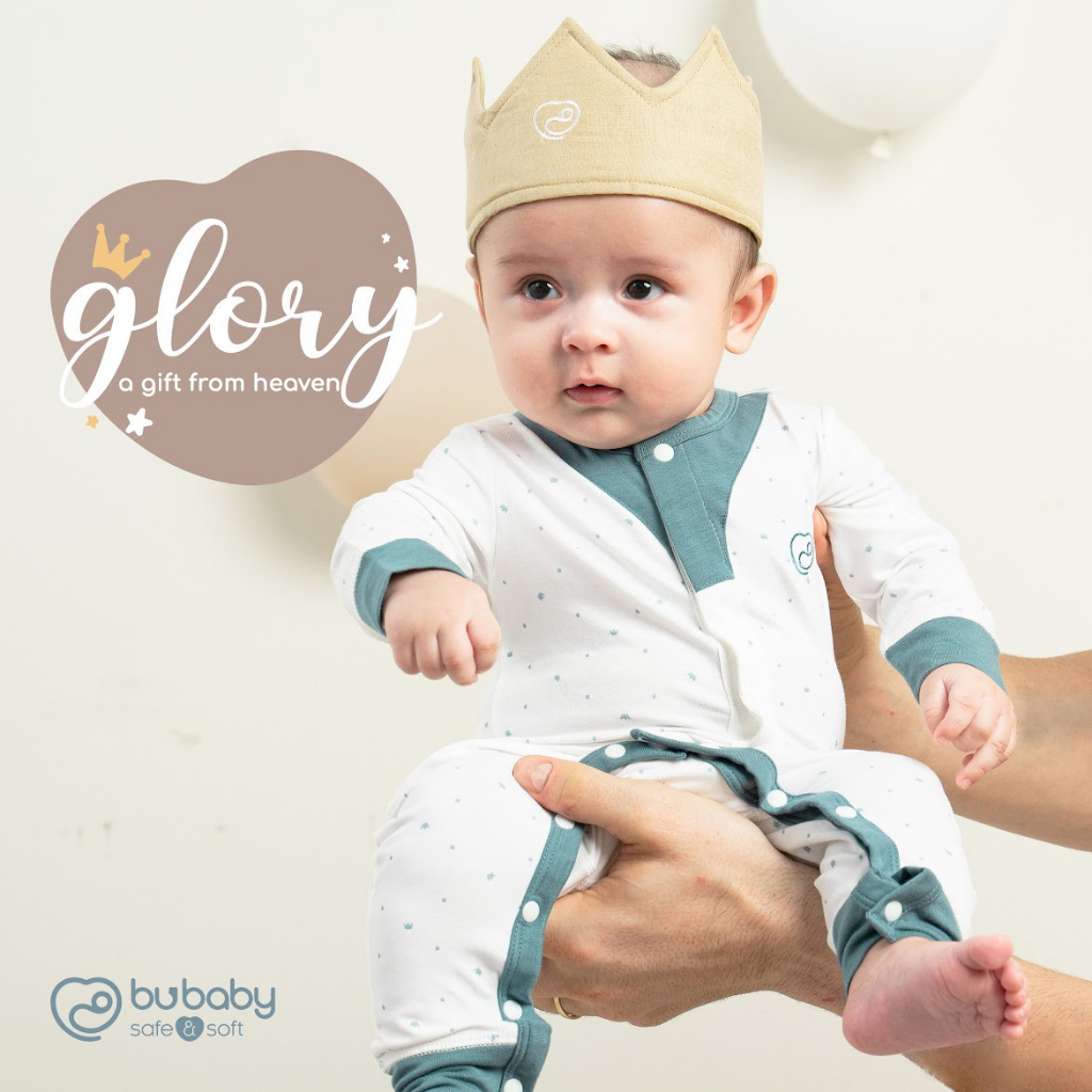 Body dài tay sợi tre Bambus Bu baby cho bé sơ sinh đến 10kg