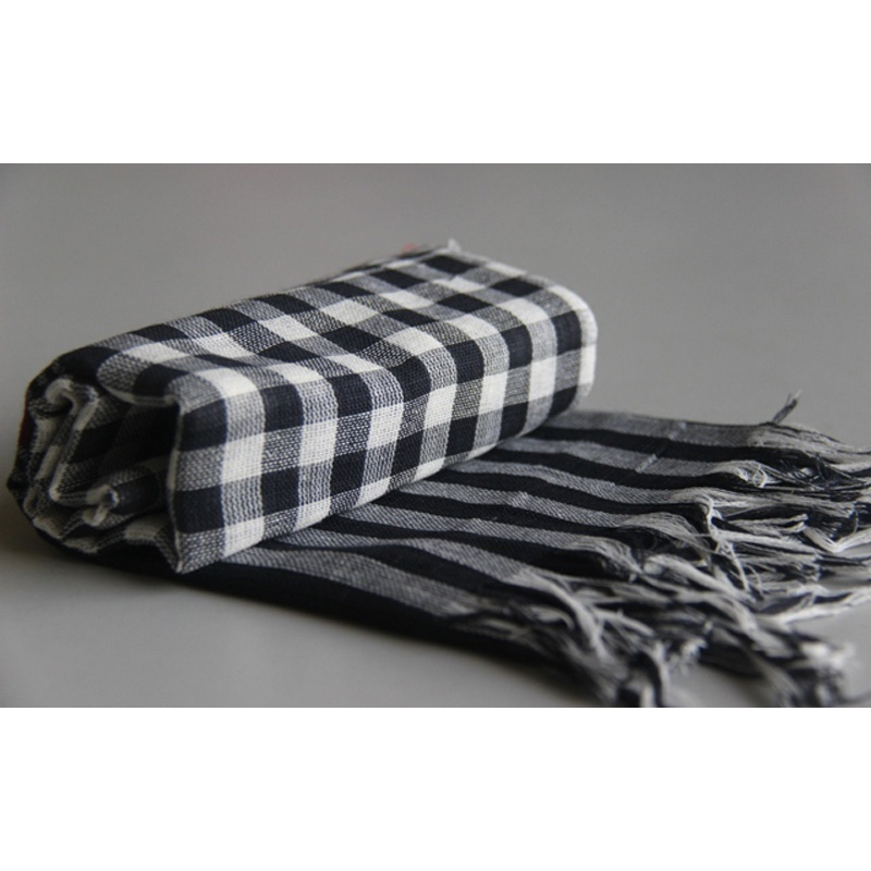 Khăn rằn Nam Bộ kích thước 160cm x 60cm vải cotton 100% cao cấp
