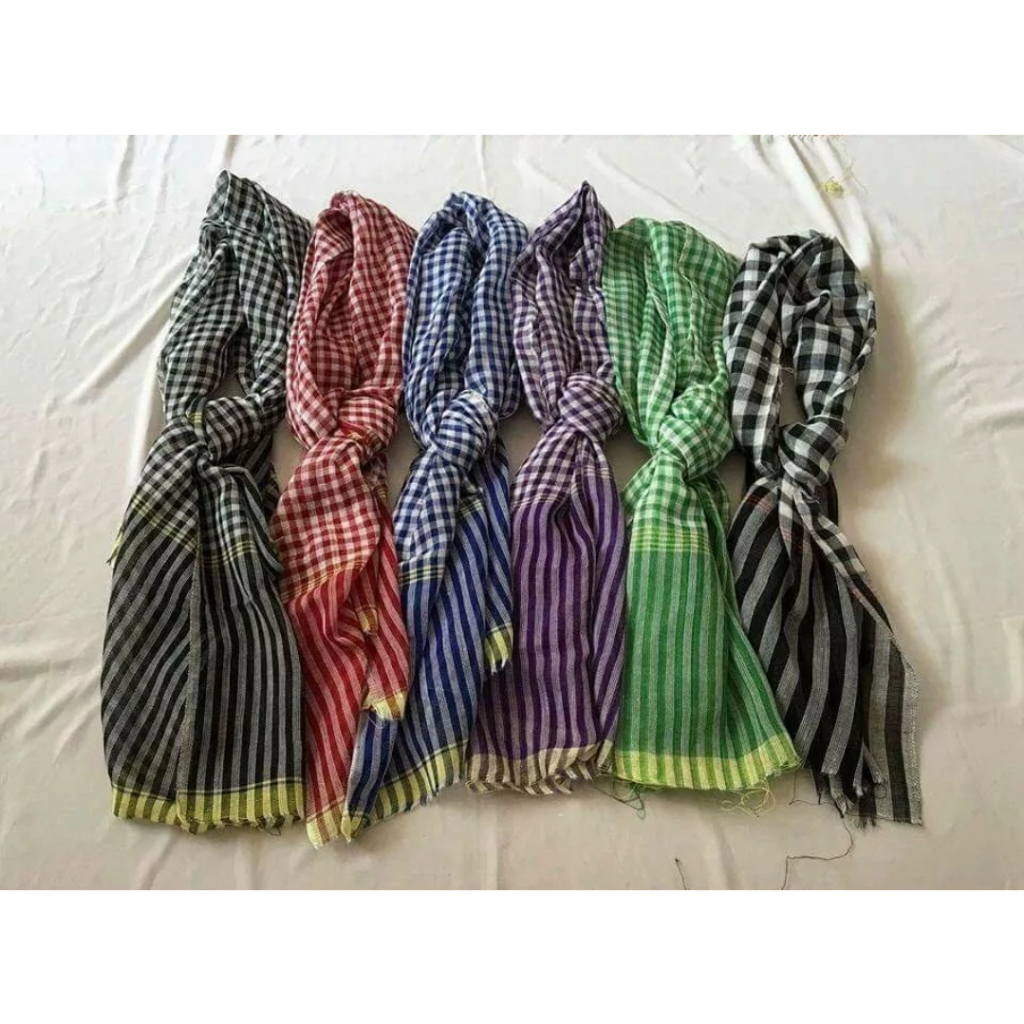 Khăn rằn Nam Bộ kích thước 160cm x 60cm vải cotton 100% cao cấp