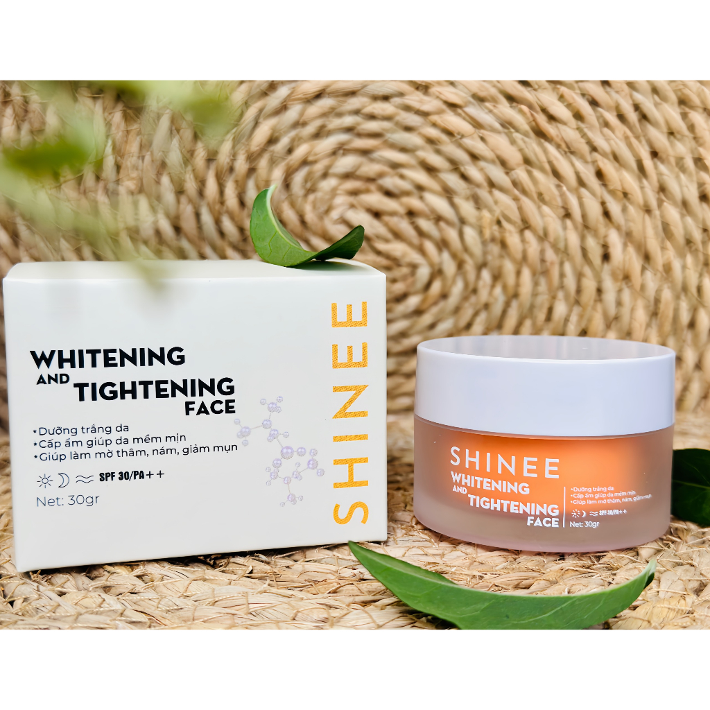 Kem Dưỡng Trắng Da Dành Cho Da Mặt - Cream Face - WHITENINGAND TIGHTENING FACE - SHINEE