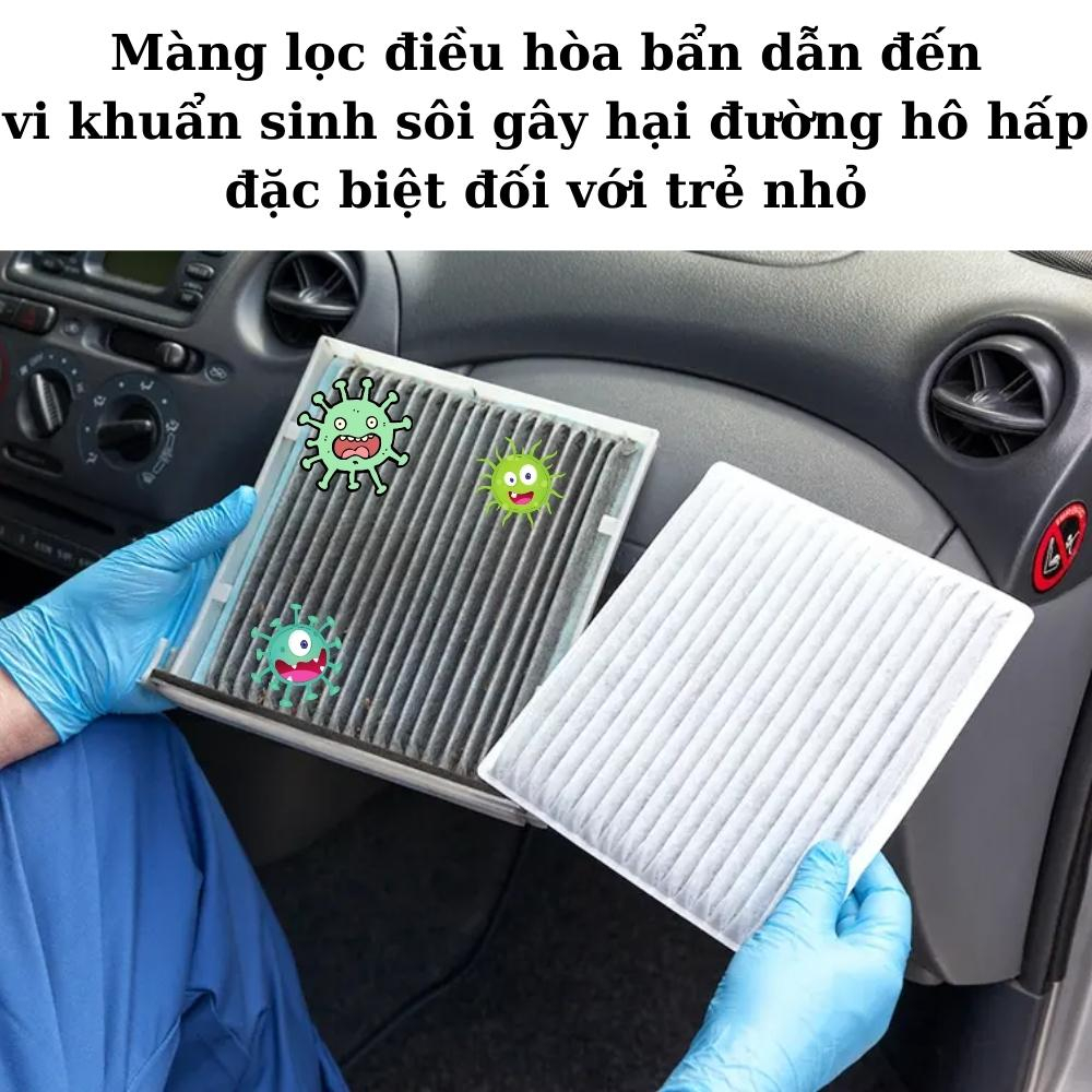 Lọc gió điều hòa, máy lạnh xe Mitsubishi Xpander, Attrage, Mirage mã OEM: 7850A002/691067