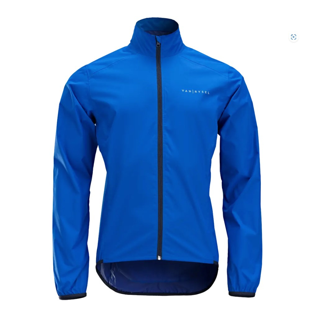 Áo khoác đi mưa đạp xe RC100 cho nam - Xanh dương TRIBAN-Decathlon