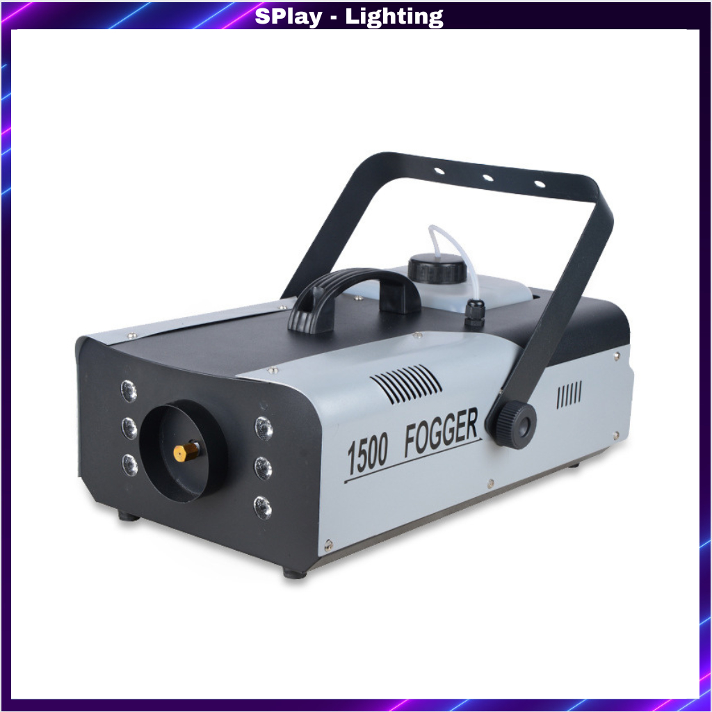 Máy Tạo Khói Có Led 7 Màu Công Suất 1500W Dùng Cho Phòng Bar Karaoke Sân KhấuPhòng Ngủ, Bar,Club ,Louge