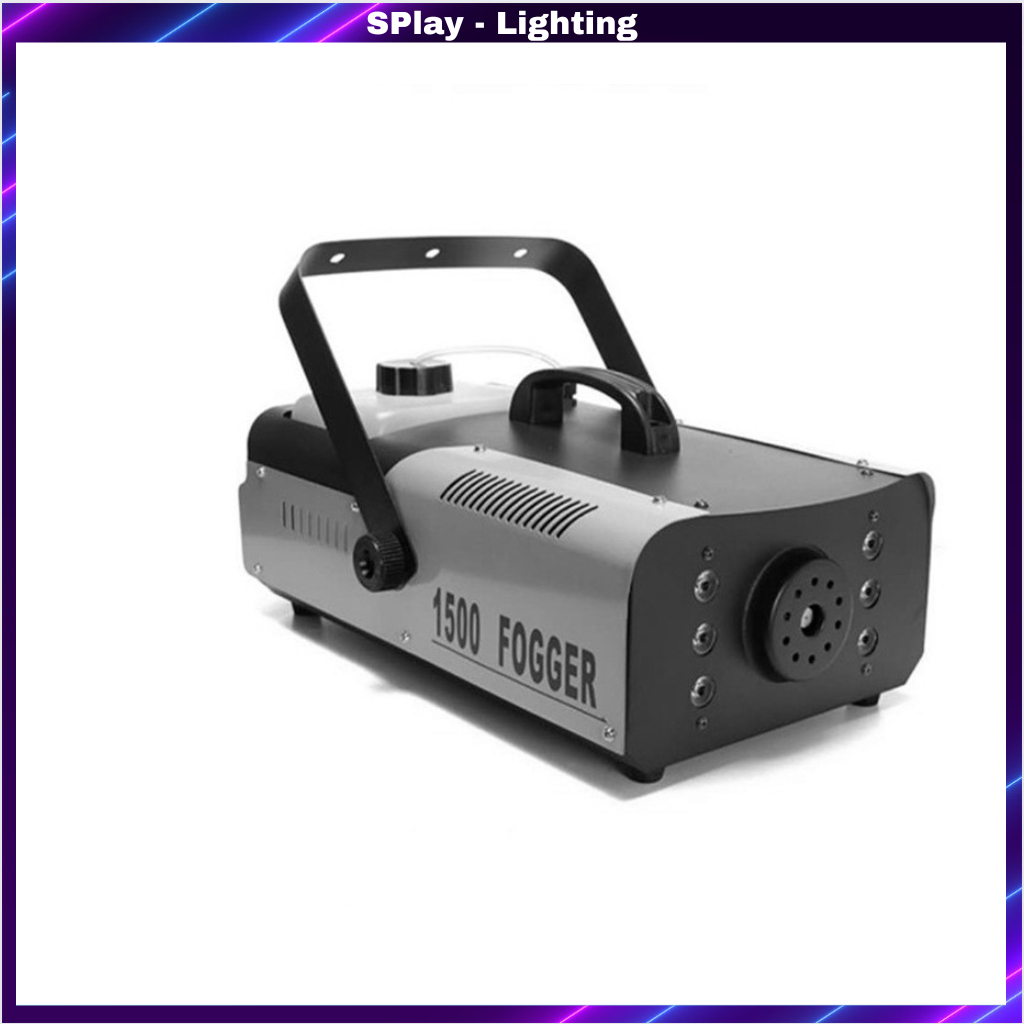 Máy Tạo Khói Có Led 7 Màu Công Suất 1500W Dùng Cho Phòng Bar Karaoke Sân KhấuPhòng Ngủ, Bar,Club ,Louge