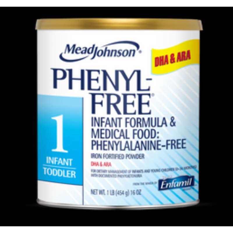 Sữa Phenyl-Free 1 cho trẻ trẻ sơ sinh và trẻ nhỏ bị phenylketon niệu