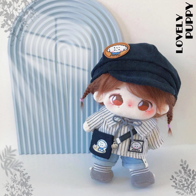 Outfit doll: set Cún con du kí cho doll 20cm (hàng sẵn)