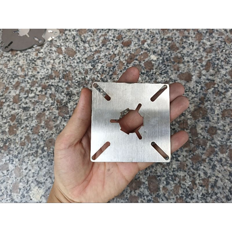 Pass vuông inox dày 1.2mm chế quạt hộp