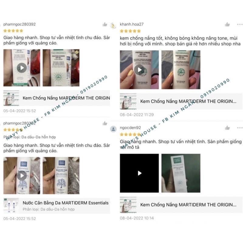 Kem chống nắng MTD The Originals chính hãng